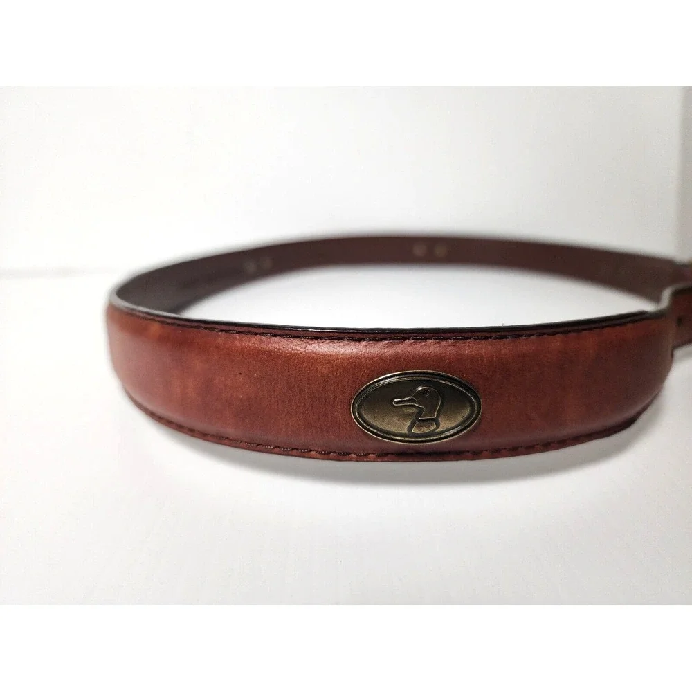 Duck Head Men's  Genuine Leather  Belt 01-3132  Brown Size 36
